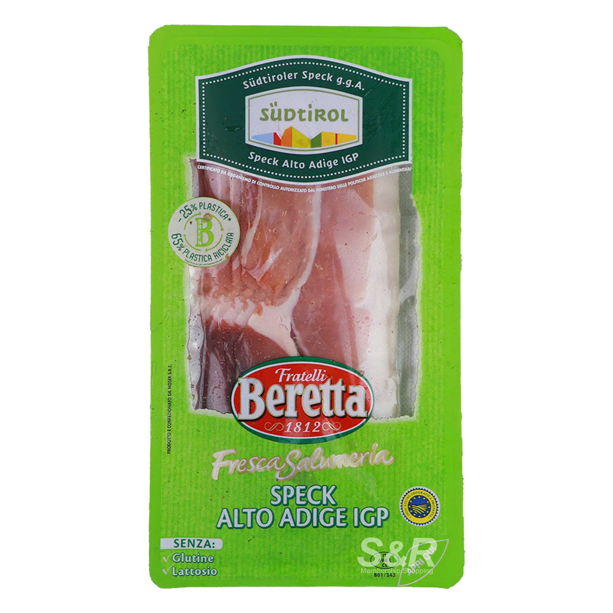 Fratelli Beretta Speck Alto Adige IGP FS 80g Fratelli Beretta Speck Alto Adige IGP FS 80g